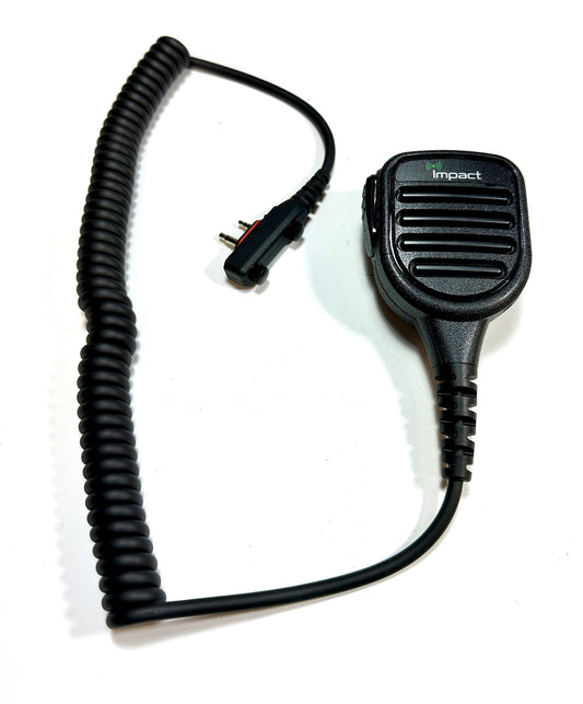 IMPACT HD Lapel Mic - ICOM   PRSM-HD9-WP  I7 IC-F1000/T/S Alberta Radio Supply